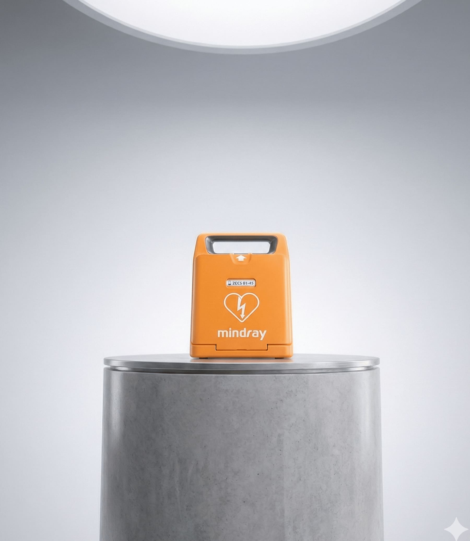 Défibrillateur automatisé externe et ses accessoires
